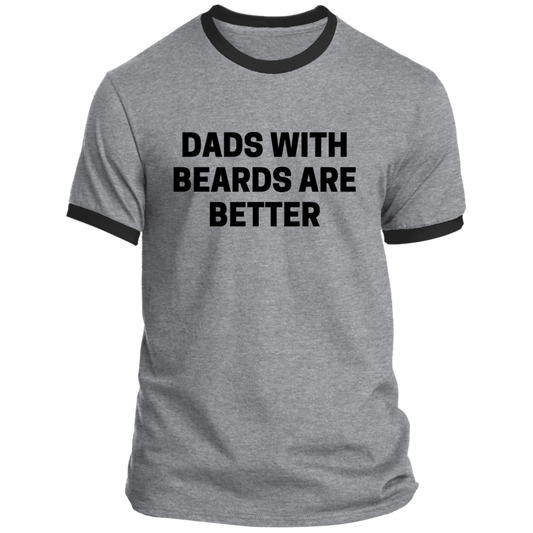 Dads with Beards Ringer Tee