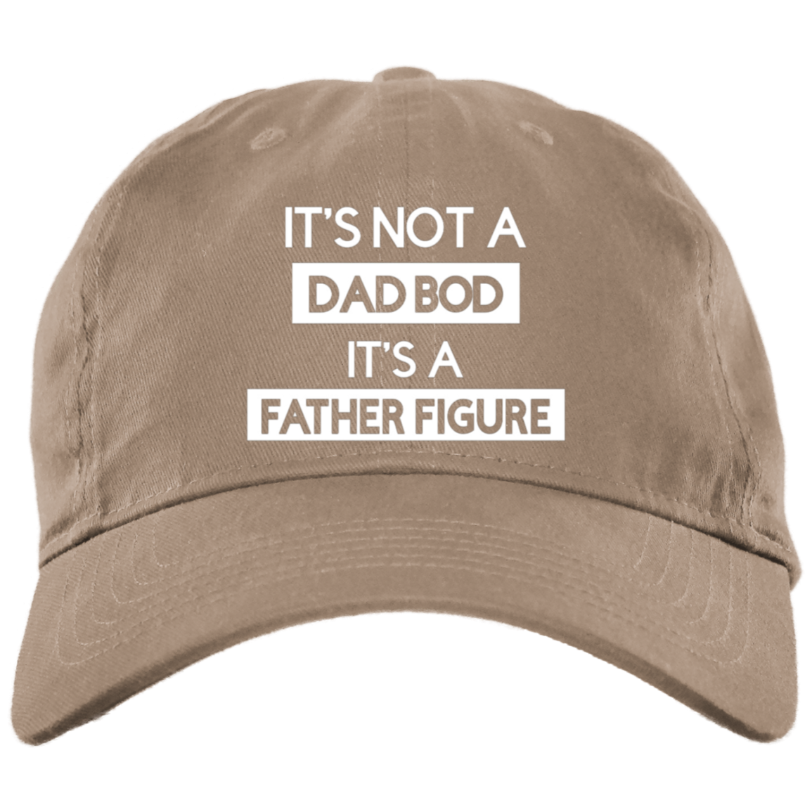 DAD BOD Embroidered Brushed Twill Unstructured Dad Cap