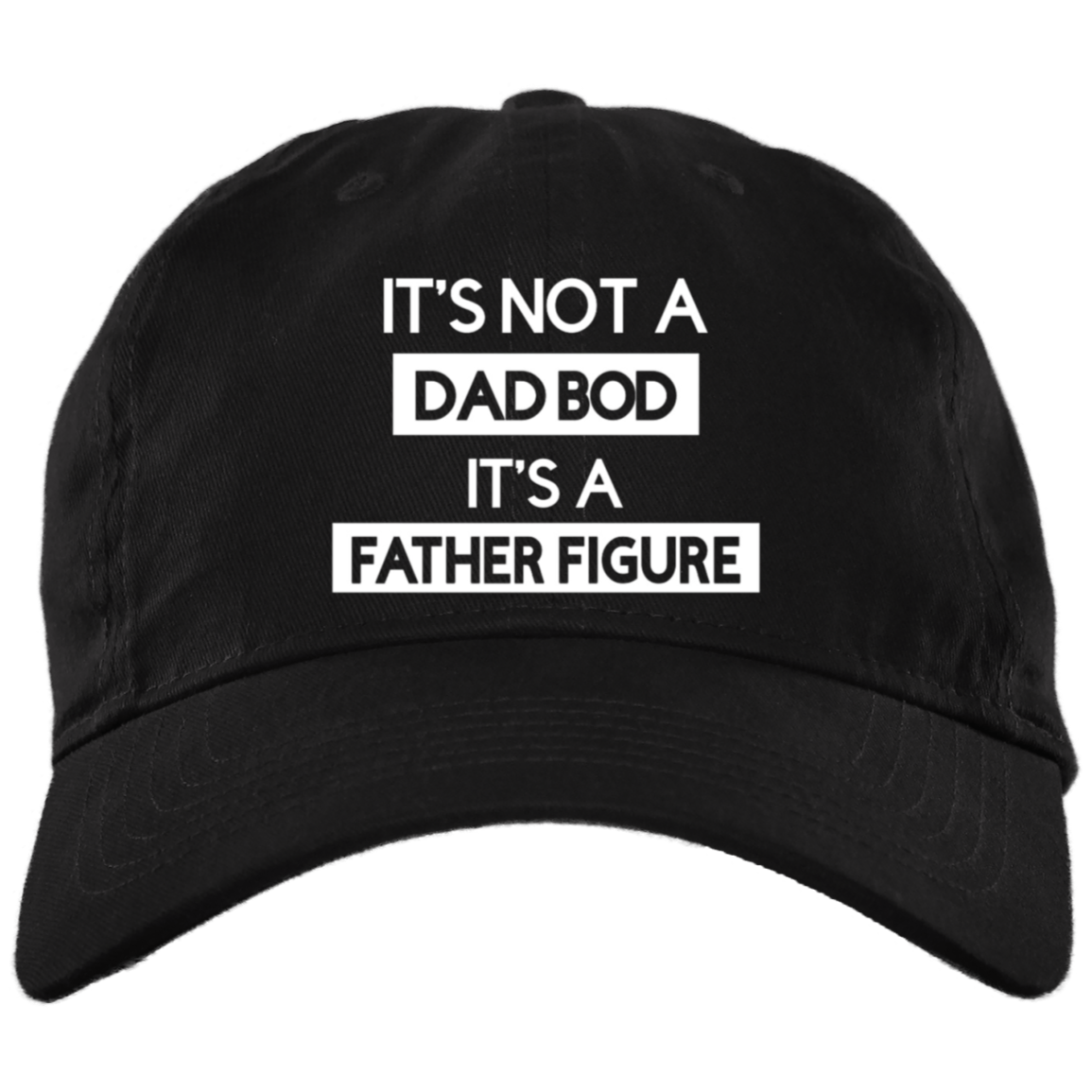 DAD BOD Embroidered Brushed Twill Unstructured Dad Cap